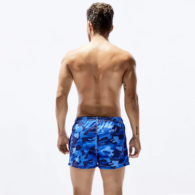 Новые быстросохнущие мужские пляжные шорты камуфляжные модные пляжные летние пляжные шорты 2 цвета на выбор