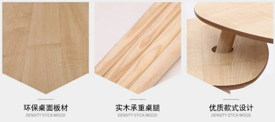 50*51CM Wood Bedside Table Sofa Side tables Coffee Table