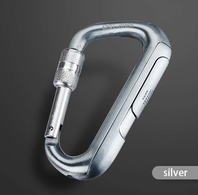 Вольфрам турбо USB Зажигалка из двери шестерни скалолазание крюк ветрозащитный - Цвет: silver
