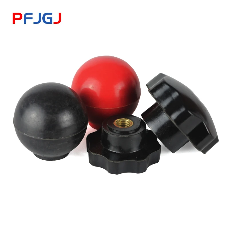 Peng Fa 10 шт. SM6 M8 M10 M12Plum бакелитовые ручные затягивающие гайки ручка резьба звезда