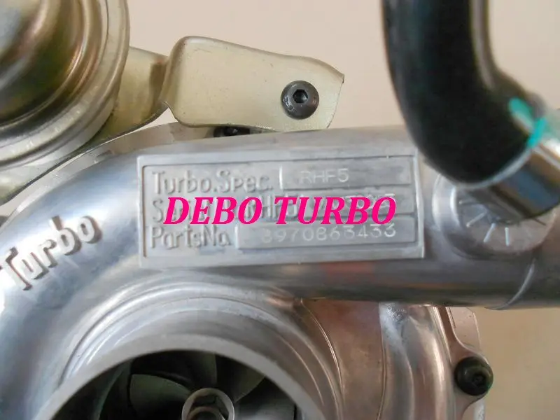 RHF5 VICC 8970863433 Turbo Турбокомпрессоры для Opel Frontera Монтерей, Isuzu Trooper, 4JG2T 3.1TD 114hp