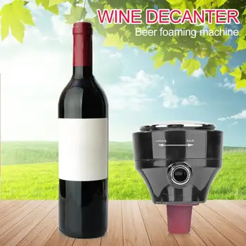 

ABS Heat-resistant Electronic Decanter Intelligent Fast Electric Wine Decanter/Beer Bubble Maker Beer Brewing Tools