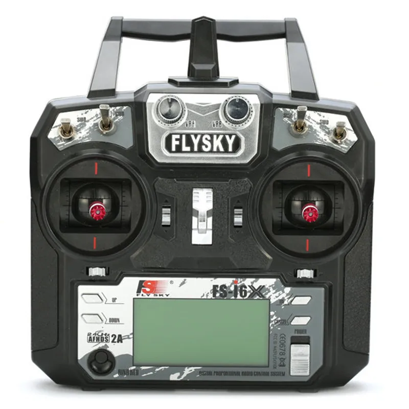 

Flysky FS-i6X 2.4GHz 10CH AFHDS 2A RC Transmitter Mode2 with A8S/iA10B/X6B I-BUS Receiver for RC Quadcopter FPV Racer
