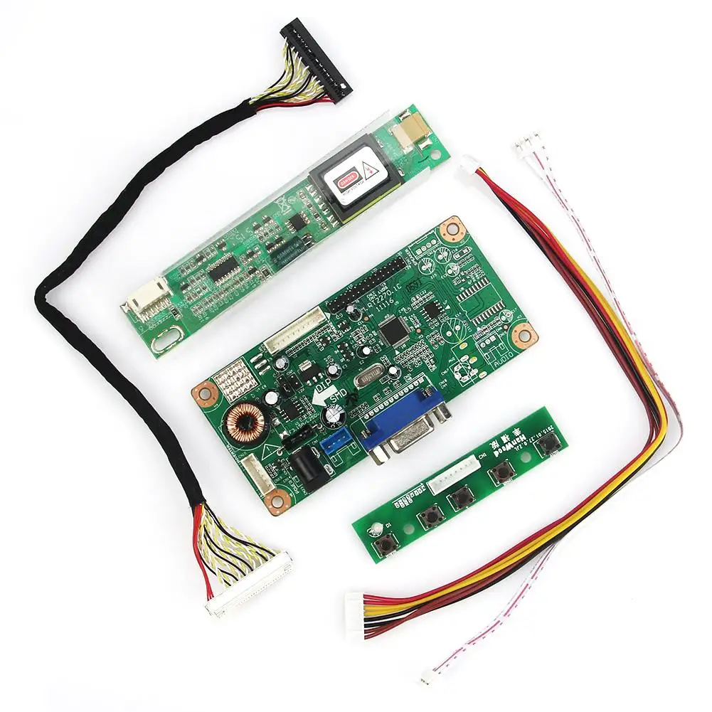 

VGA Control Board For B141EW04 V4 QD14TL02 LCD/LED Control Driver Board 1280x800 LVDS Monitor Reuse Laptop