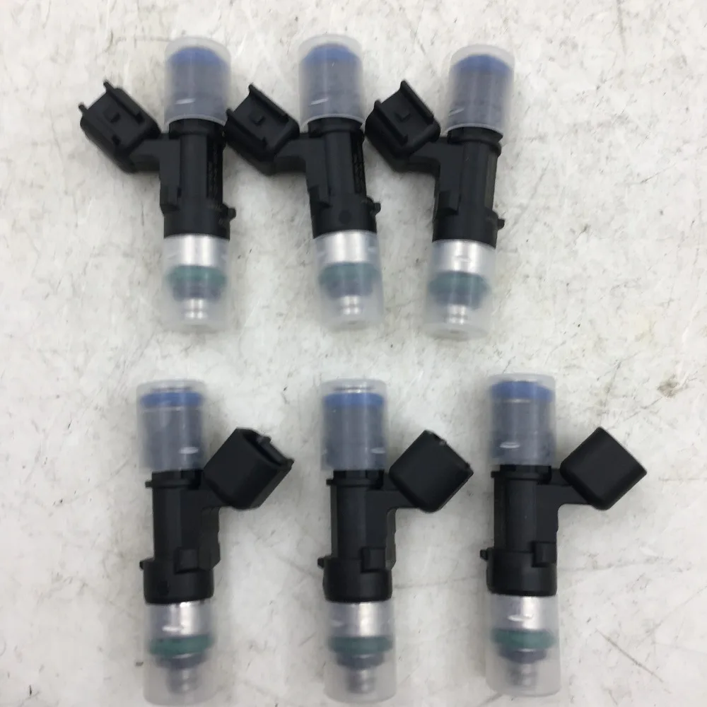US $152.99 SherryBerg 6 Pcs FOR FORD 20132014 MUSTANG GT500 52 LB EV6 INJECTORS 0280158298 Set Of 6PCS Rep For Bosch