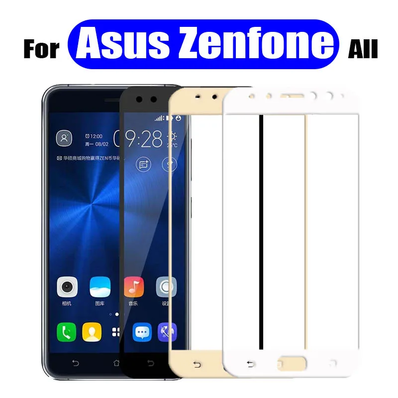 

Full cover zc554kl glass for asus zenfone 4 max zc520kl glass zd553kl tempered glas screen protector 9 H protective film protect