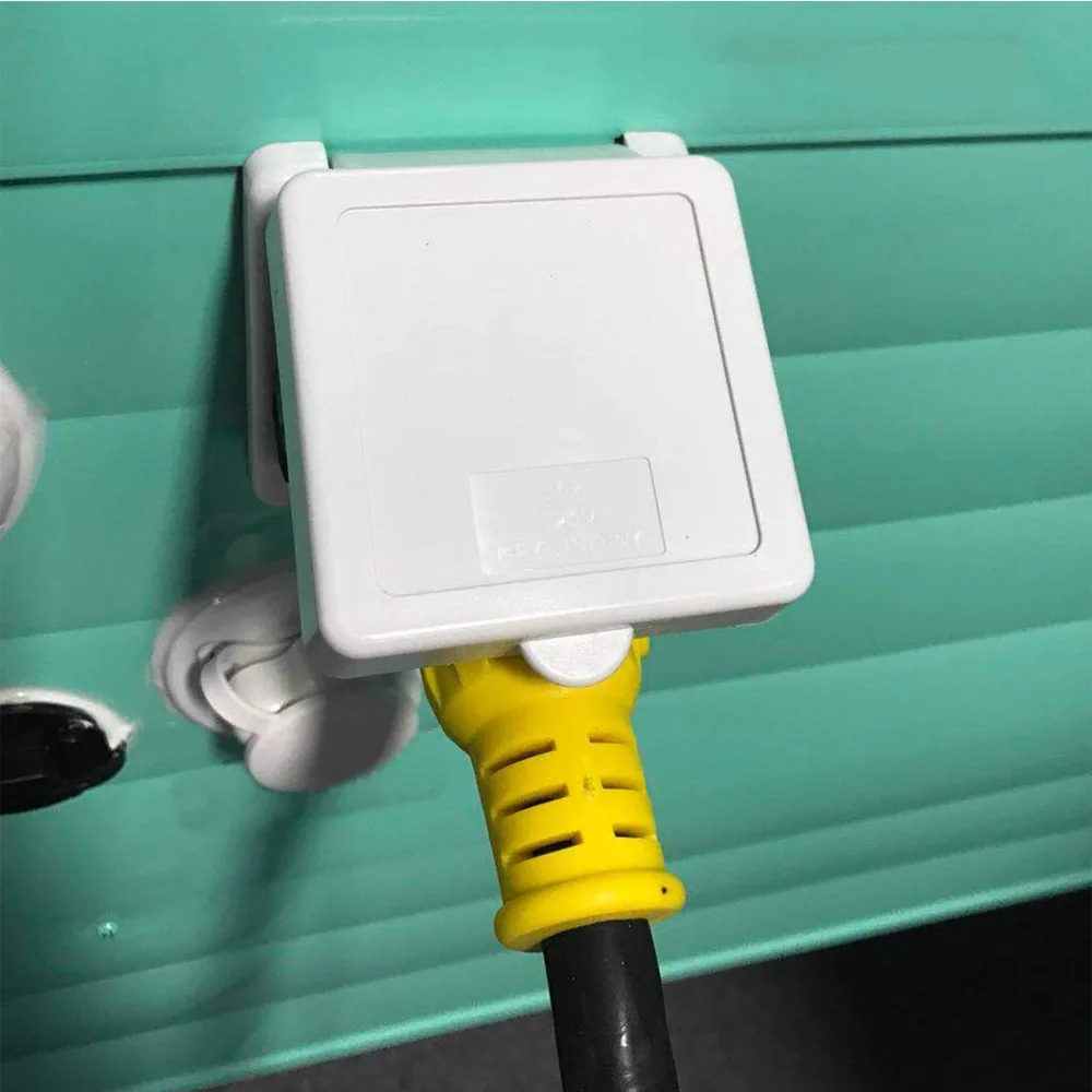 RV 125/250V 50 AMP Вилка питания поворотный замок вход с 3 контактами из нержавеющей