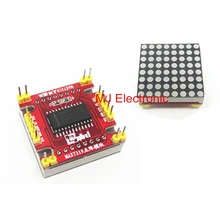Красный СВЕТОДИОД MAX7219 матричный модуль микроконтроллера модуль DIY KIT
