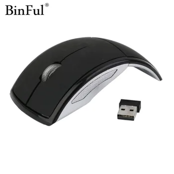 

BinFul Foldable 2.4GHz Wireless Mouse for the PC computer mouse Foldable Folding Mouse/Mice + USB 2.0 Receiver for PC Laptop