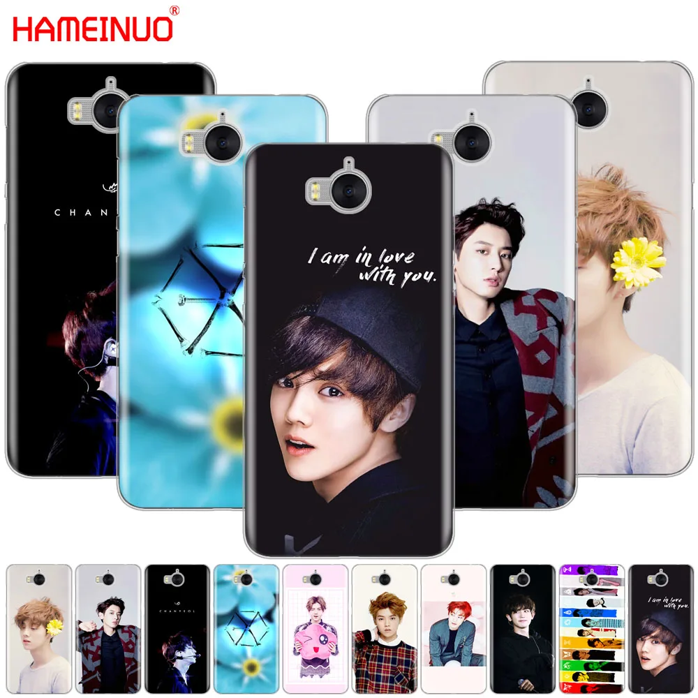 Чехол для мобильного телефона HAMEINUO Kpop exo LUHAN Park Chanyeol huawei honor 3C 4X 4C 5C 5X 6 7 Y3 Y6 Y5 2 II Y560