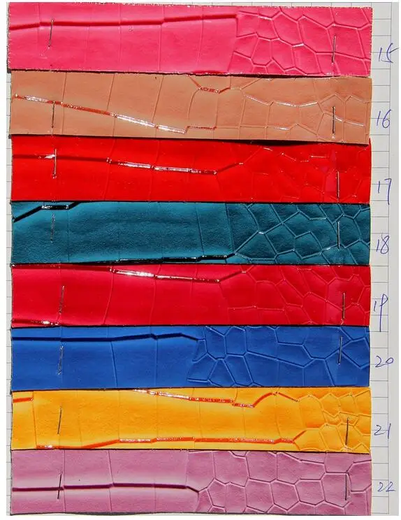 Faux DIY pu material de tela sintética, cocodrilo impreso pu deri, cuero sintético tela para muebles, 1210028