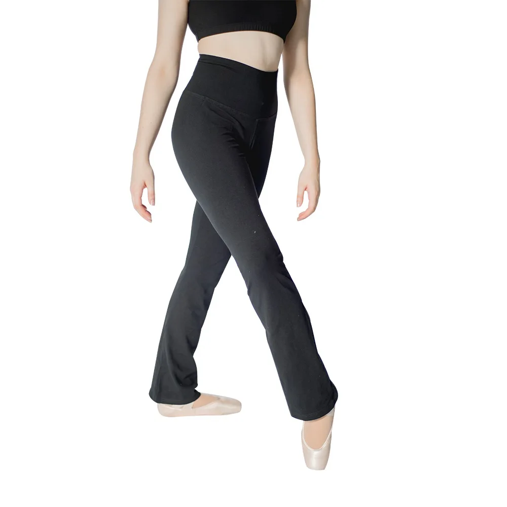 Buy Roll down Contrast Waistband Jazz Dance Pants for