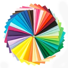 40 цветов, новая однотонная хлопковая ткань Tissus, ткань для шитья, пэчворка, шифоновая упаковка, четверть подушки, поделки своими руками, 10*10 см