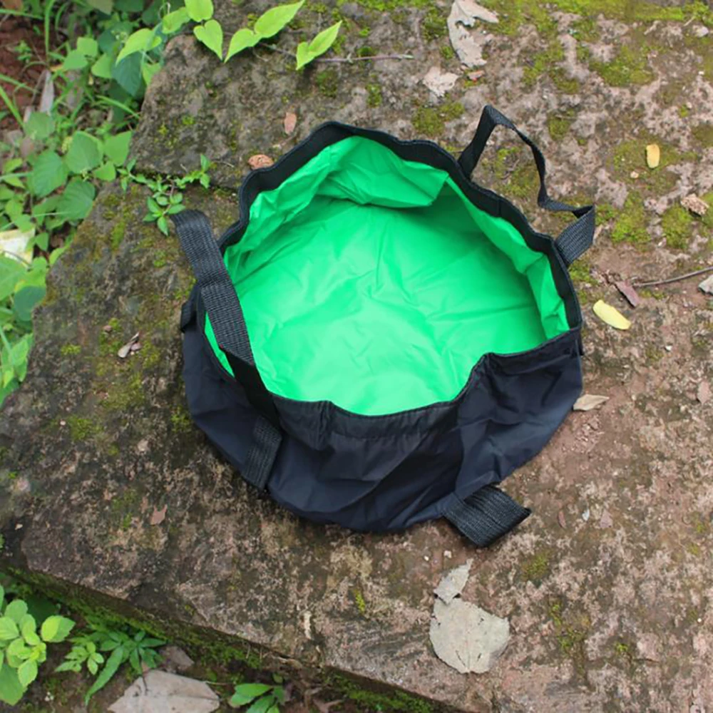 

Portable Collapsible Face Washing Basin Outdoor Travel Camping Picnic Water Bag Bucket Bowl Sink Washing Folding Fishing Barrels