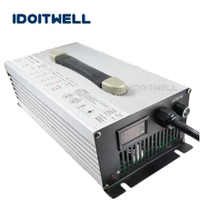 Adjustable 60V 16S lithium battery charger 67.2V 15A/10A/5A current 3 stages adjustable charger for 60 volt li-ion battery pack w case 15000 mah 5a current discharge dc 12v battery pack lithium polymer battery pack battery li ion polymer battery 12 6v 1a