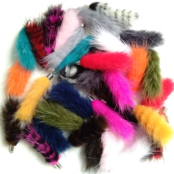 

12pcs/Lot17Color Cute Mink Hair Pompon Pendant Handmade Silver Cap Pom Bag Chain Curtain Drop Earring Tassel Tassel Jewelry Find