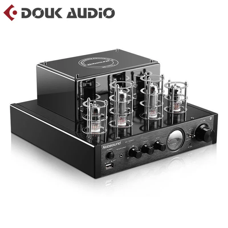 

2018 NEW Nobsound MS-10D MKII 50W Bluetooth Stereo Valve Tube Amplifier Hybrid Integrated Power Amp Hi-Fi USB