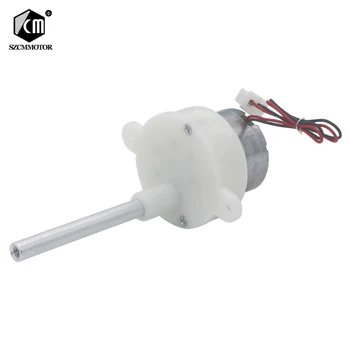 

6v Micro Gear Motor Eccentric Long Shaft Low Speed 4RPM Geared Motor