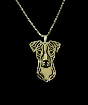

DANGGAO fashion Newest Handmade Jack Russell Terrier pendant Necklace women chain choker necklace Dog Jewelry Pet Lovers Gift
