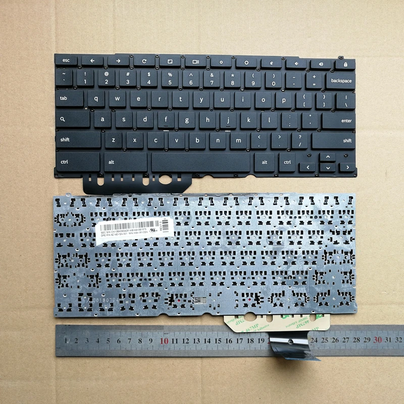 US new laptop keyboard for Samsung Chromebook Plus XE520QAB K01US English black