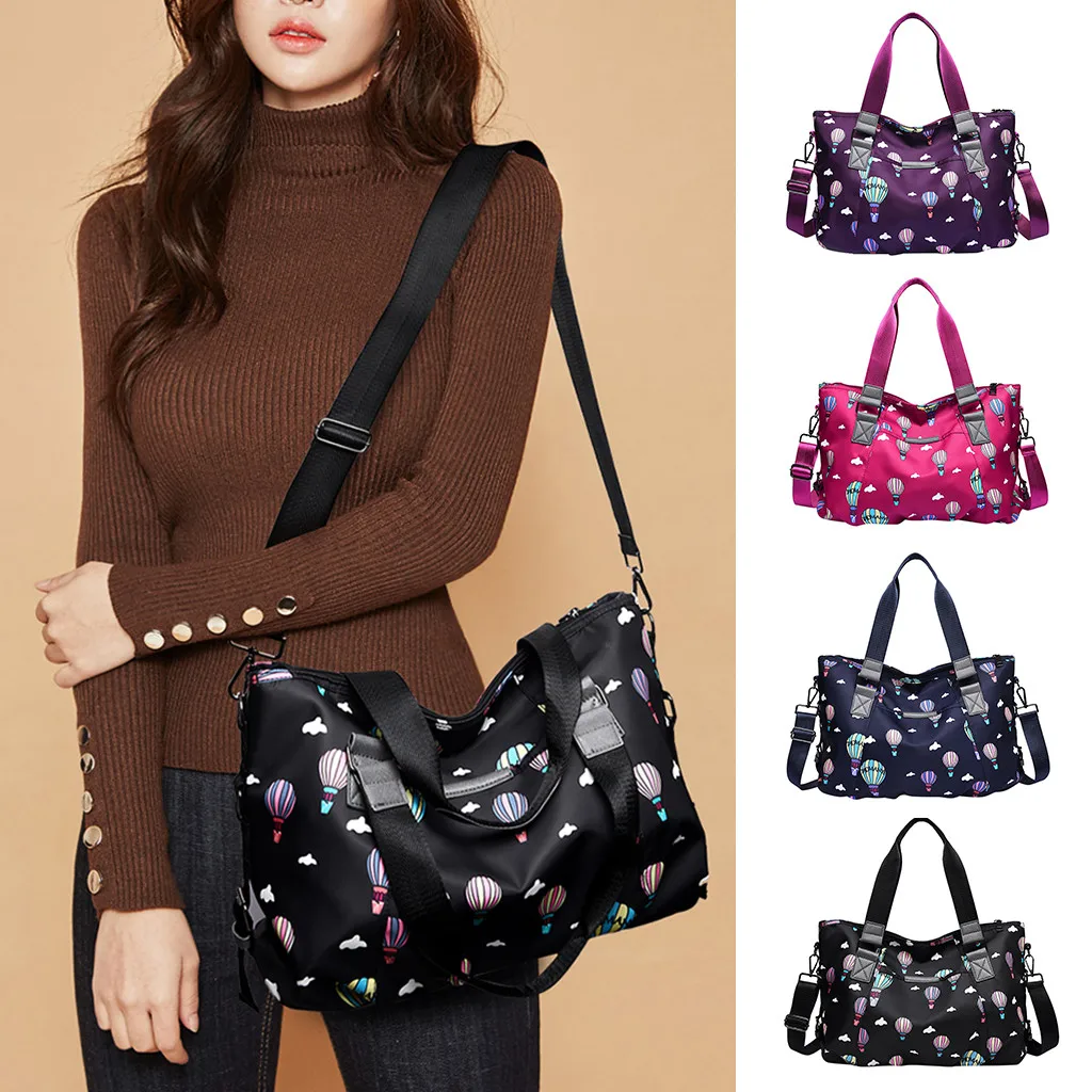 

Women Fashion Nylon Single Shoulder Crossbody Bag Waterproof Bags Handbags Small Flap bag High Capacity Bag Travel