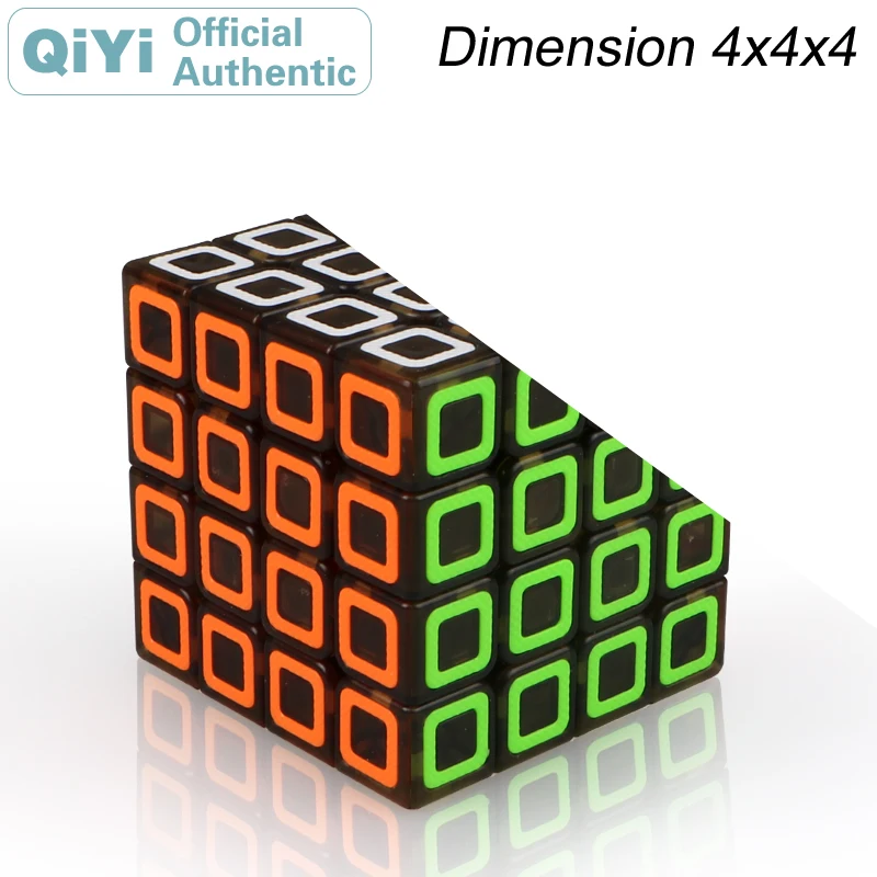

QiYi Dimension 4x4x4 Magic Cube MoFangGe 4x4 Cubo Magico Professional Speed Neo Cube Puzzle Kostka Antistress Fidget Toys