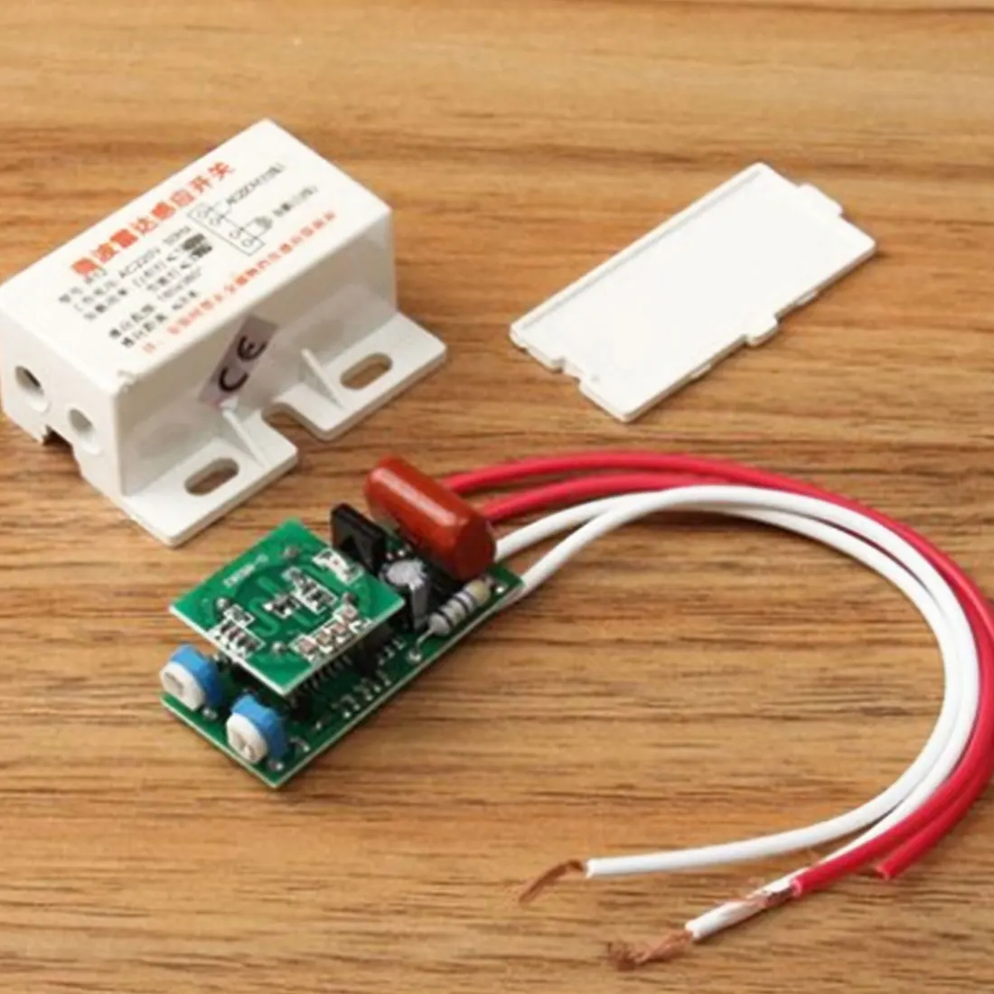 

New 220V PIR Motion Sensor Switch Module Automatic IR Infrared Body Motion Sensor Microwave Radar Sensor Human Induction Sensor