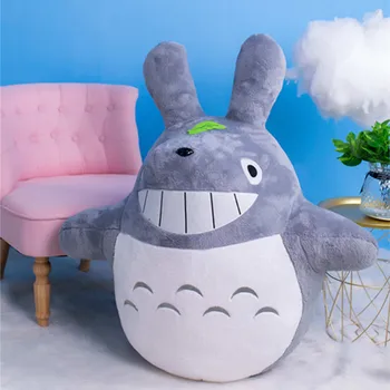 

25cm Famous Cartoon Movie Character Lovely Plush Totoro Toy Soft Stuffed Pillow Cushion Birthday Gift Toys for Children Kids