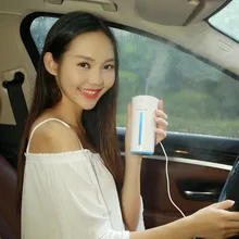 Hot Ultrasonic Humidifier Car Air Purifier Aromatherapy Diffuser Mist Maker Spray with Colorful LED Light Home