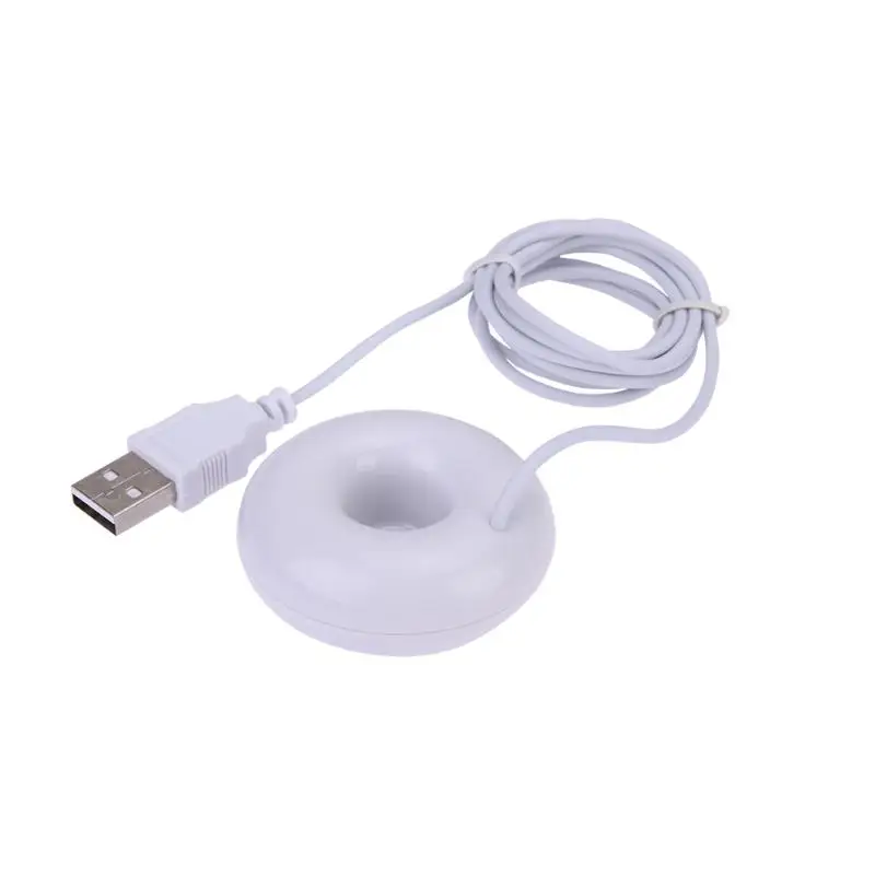 

7-Color LED Night Light Mini USB Donut Humidifier Air Purifier Office Home Car Portable Mist Maker Aromatherapy Air Purifier