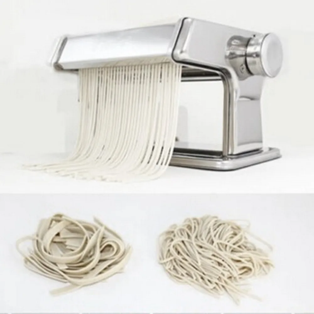 Паста машина ролика fettuccine и спагетти Лапша чайник из нержавеющей 2018 новый для Кухня обращенной выпечки и паста инструменты