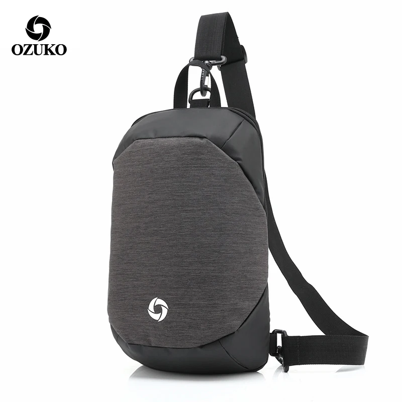 

Antitheft Multifunction Oxford Men Chest Pack Short Trip Travel Chest Bag Hiking Messenger Crossbody Bags Male Women Shoulder