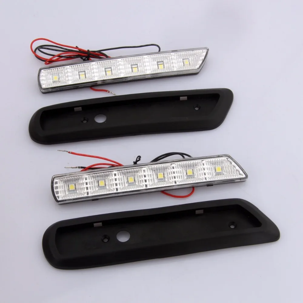СВЕТОДИОДНЫЙ DRL светодиодный светильник дневного света для MITSUBISHI OUTLANDER SPORT RVR ASX 2010-2012 для Mitsubishi ASX, 2 шт
