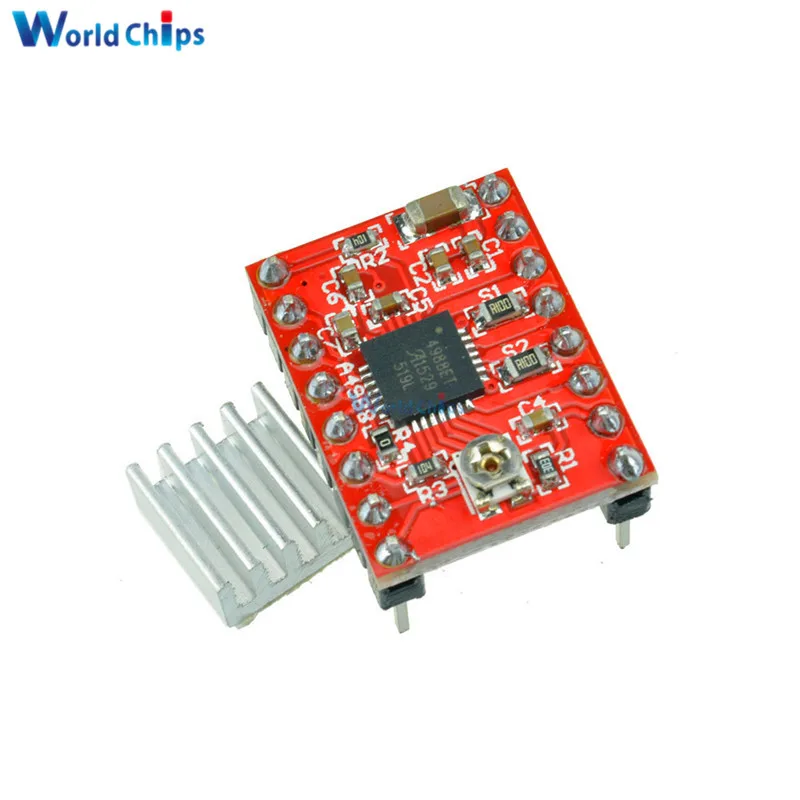 5 шт. шаговый драйвер Reprap A4988 шагового двигателя плата модуля для Arduino детали 3D