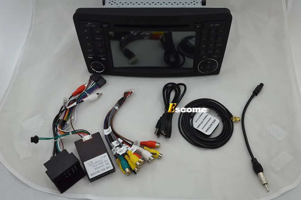 Excellent Octa Core 8 Core Android 6.0 Car DVD Player For Benz ML CLASS W164(2005-2012) ML300 ML320 ML350 ML450 ML500 ML63 With Radio GPS 33