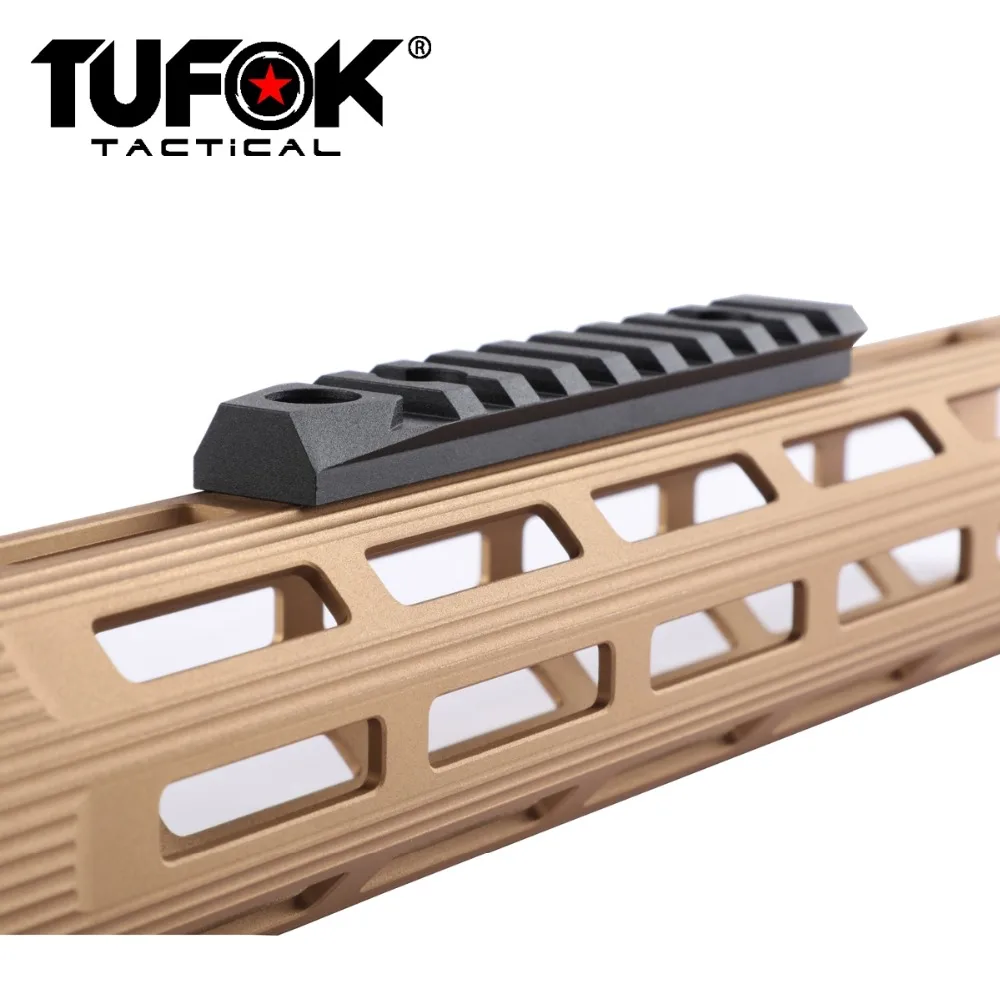 TuFok M-lok Red Dot Sight Mount Base with Swivel Socket-9 Slot Picatinny Side Rail | Спорт и развлечения