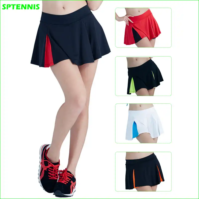 Minifalda deportiva para chica, Culotte de pelota de tenis para mujer,  pantalones cortos de animadora de baile de bádminton, novedad de 2018|Falda  pantalón de tenis| - AliExpress