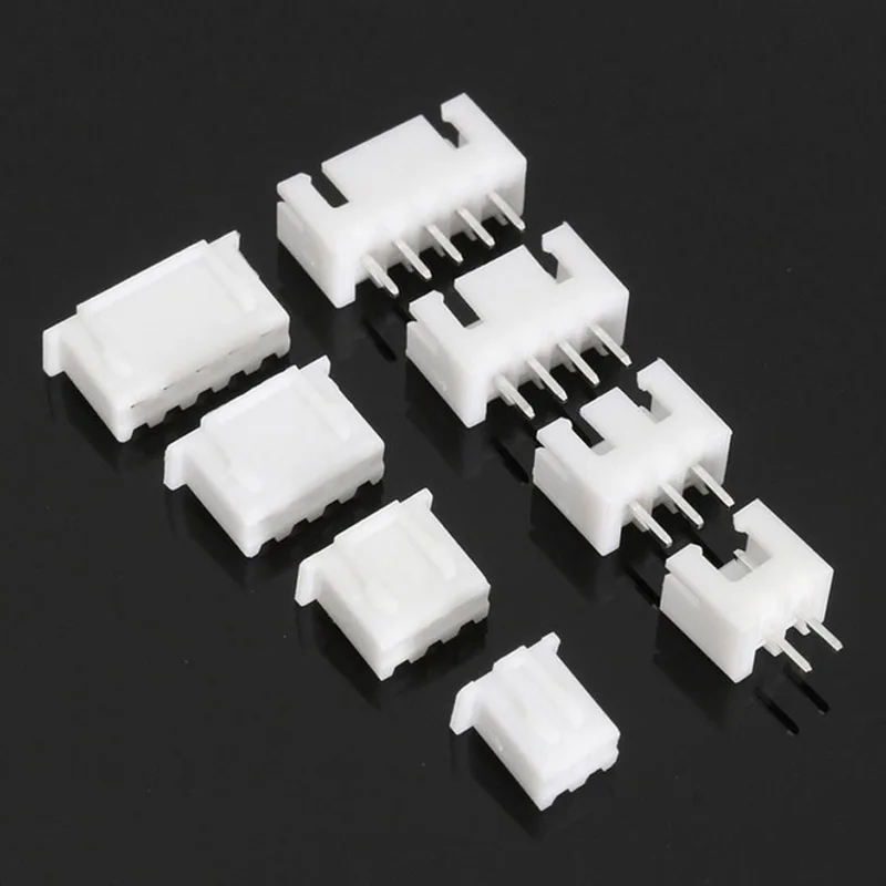 40 шт. XH2.54 2p 3p 4p 5 pin 2 54 мм шаг клеммный Комплект Корпус штыревой разъем JST