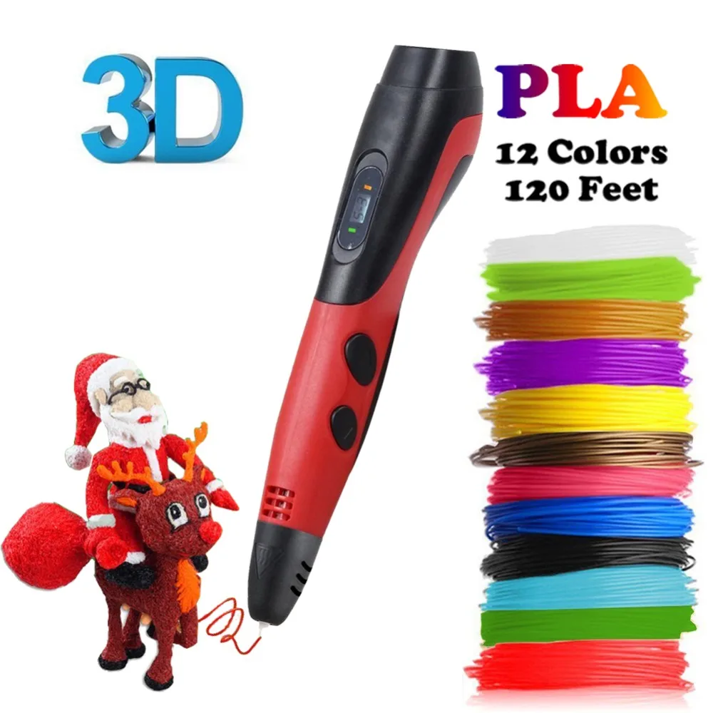 Dikale 3D печать Ручка 6-го поколения ABS/PLA нити DIY 3D принтер ручка карандаш Impresora 3D импримант ребенок взрослый подарок