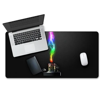 

FFFAS Large Game Mouse Pad 80X40cm Scale perfect rubber bottom anti-slip keyboard mat laptop home office gifts mousepad mat