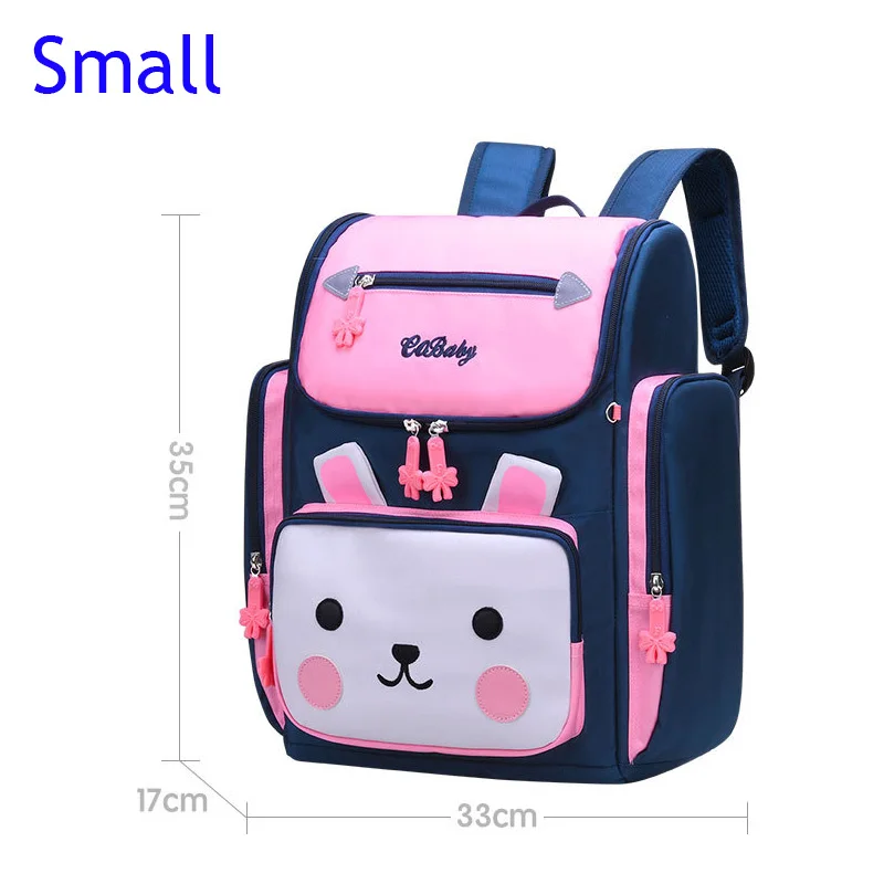 Школьные сумки для девочек, детский рюкзак для начальной школы, ортопедические школьные сумки для принцесс, Mochila Infantil sac a dos enfant - Цвет: pink small