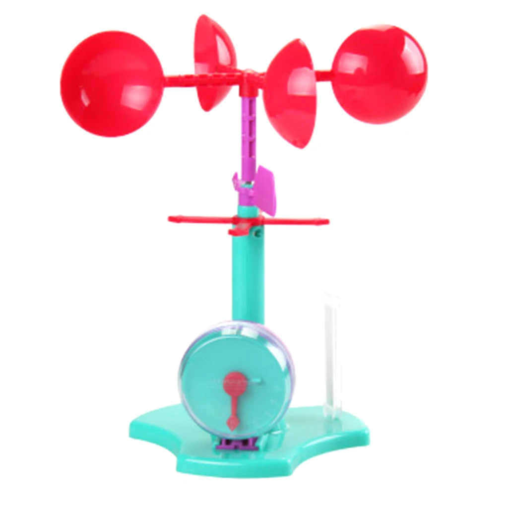 Wind Anemometer Kid Science Toy Exploring Weather Experiment Model Wind