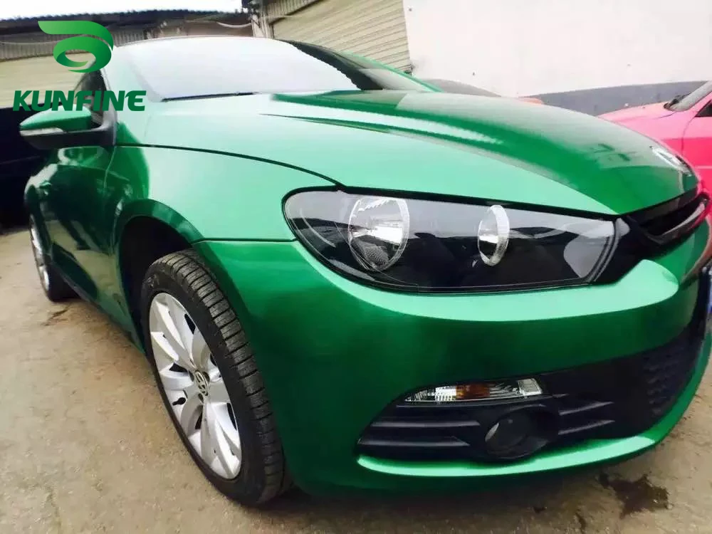 Car Styling Wrap Aurora Green Car Vinyl film Body Sticker C