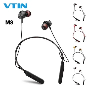 

M8 Sport Bluetooth Headphones Neckband Noise Reduction Cancelling Headphones Earphones With Mic For iPhone/Huawei/Xiaomi/Samsung