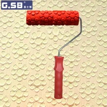 Резиновый валик " чистая картина малярный валик для украшения стен GSB инструменты № 133 малярный инструмент