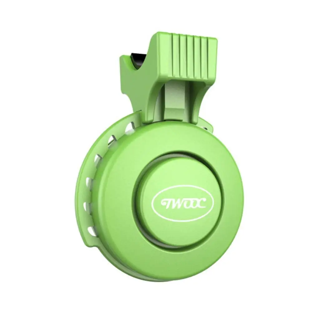 Горячий велосипедный Электрический рожок 120 дБ USB заряжаемый водонепроницаемый руль 3 режима безопасности MTB дорожный велосипед звуковая сигнализация - Цвет: Зеленый