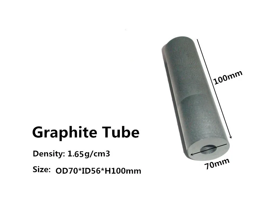 Buy Graphite tube dia.70*100mm , graphite heat pipes, graphite tubes for