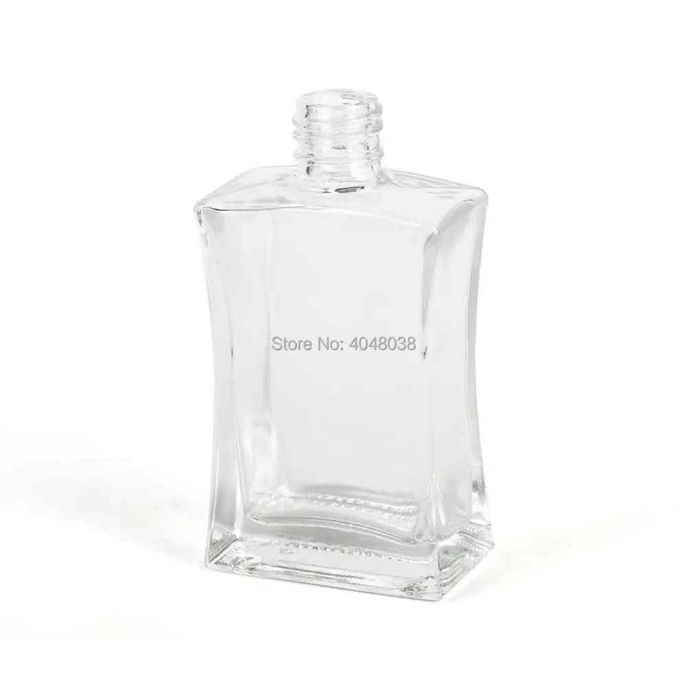 Rectangle Perfume Bottle Empty Glass Atomizer Cosmetic Refillable Container Essential Oil Vials Transparent Spray Bottle 50 ML (4)
