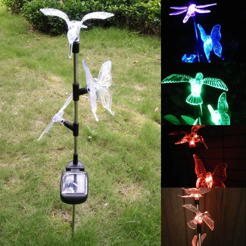 

3 leds Animal Shape Solar Power LED Light Outdoor Garden Landscape Lawn Xmas Decor NG4S