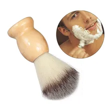 Щетка для бритья из чистого барсучьего волоса, щетка для бритья с полимерной ручкой, лучший инструмент для бритья, и Прямая поставка brocha de